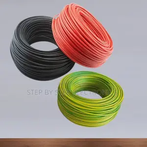 Reliable 1.5mm Single Core Wiring Cable-Green/Yellow/Red / Black