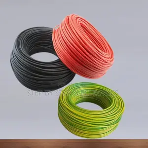 Durable 1.5mm Single Core Wiring Cable-Green/Yellow/Red / Black