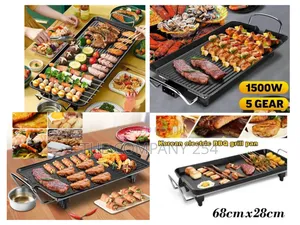 *Electric BBQ Grill Pan, Baking Grill Tray.