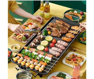 *Electric BBQ Grill Pan, Baking Grill Tray.