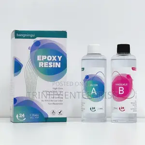 Epoxy Resin and Hardener Ab Glue Epoxy 1:1 Crystal Clear Liquid