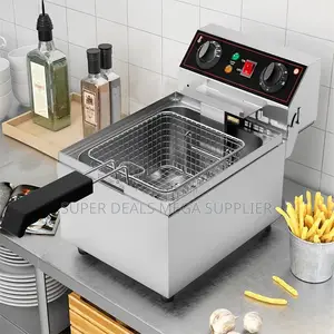 Easy Cleaning 6 Litres Electric Deep Fryer With Adjustable Temperature