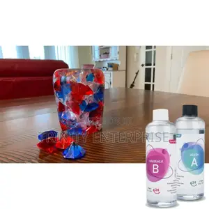 Epoxy Resin Crystal Supper Clear Epoxy Resin Glue Ab 500g Kit 1:1