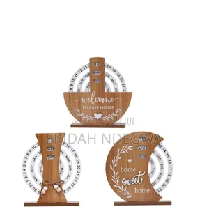 Wooden Creative Perpetual Calendar