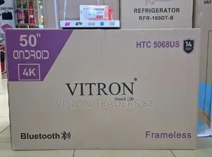 Vitron 50 Inches Smart Android Frameless Tv With Ultra Hd