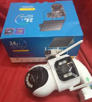 Wireless PTZ Av4 Icsee Solar Powered 4g Dual Lens