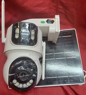 4g Dual Lens Icsee Solar PTZ Camera
