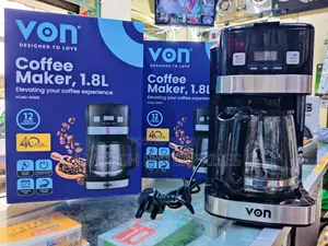 Von Coffee Maker Digital,Black VCMD-901dk