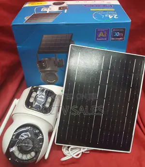 Weatherproof Outdoor Scenarios 4g Dual Lens Icsee Solar PTZ Camera