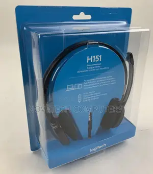 Logitech H151 Stereo Noise Cancelling Wired Headphones