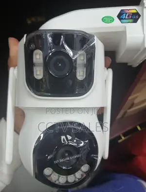 Multiple Installation 4g Dual Lens Icsee Solar Audio CCTV PTZ Camera