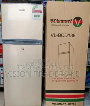 Volsmart 138litres Double Door Refrigerator
