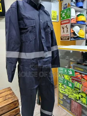 Dark Bluecomfort Safety Coveralls