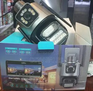 Xmd403 Dual Lens 3mp Icsee Wi-Fi With Two-Way Audio Network Camera