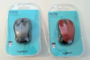 Logitech M235 2nd Generation Mouse With Dongle Receiver Wireless