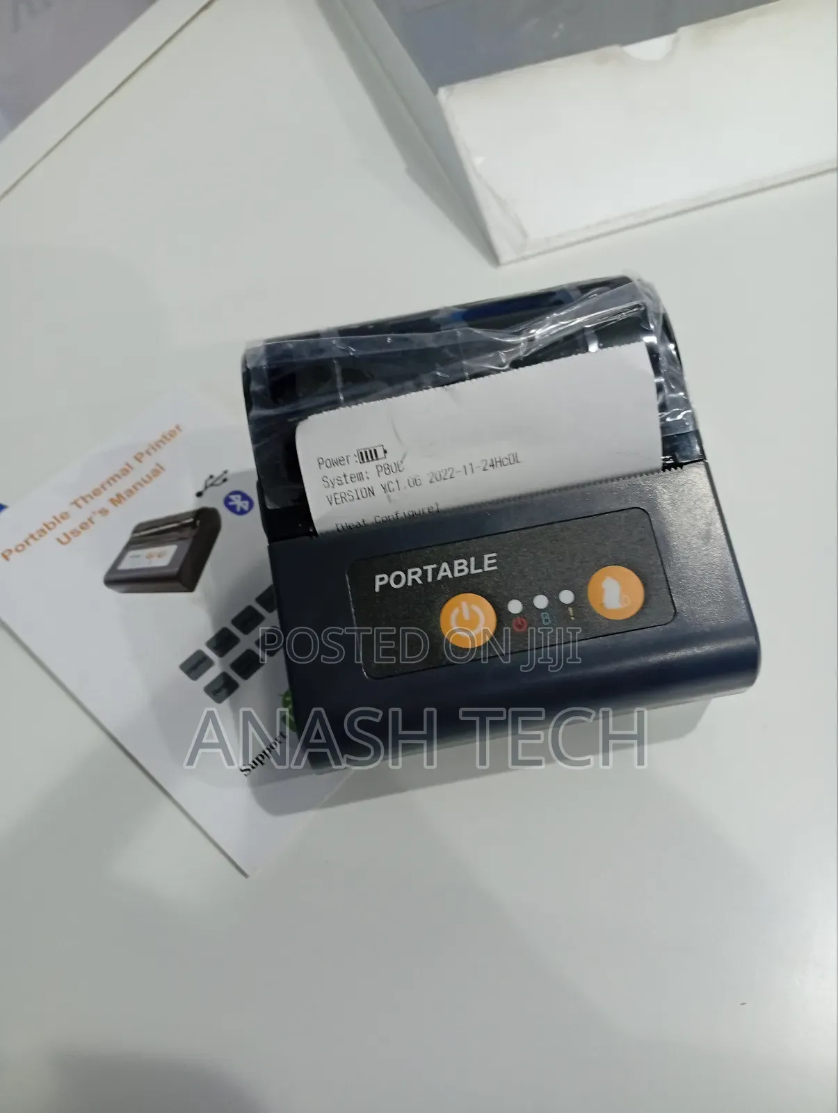 80mm Advanced Black Wireless Bluetooth Printer Etims Compatible