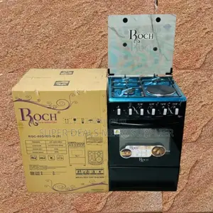 Free Standing Cooker 50x60cm 3 Gas 1 Electric Hotplate and Oven