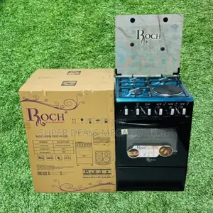 3 Gas + 1 Electric Plate 50x60cm Free Standing Cooker With Oven