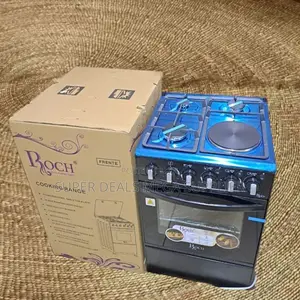 Stylish 50x60cm Free Standing Cooker With Gas Burners + Hotplate