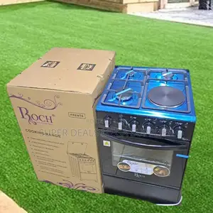 50x60cm Glass Top Free Standing Cooker With Oven and Hot Plate