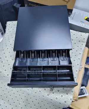 Cash Drawer Box, 5 Bill/5 Coin Compartments Pos Systems 24v Rj11/Rj12