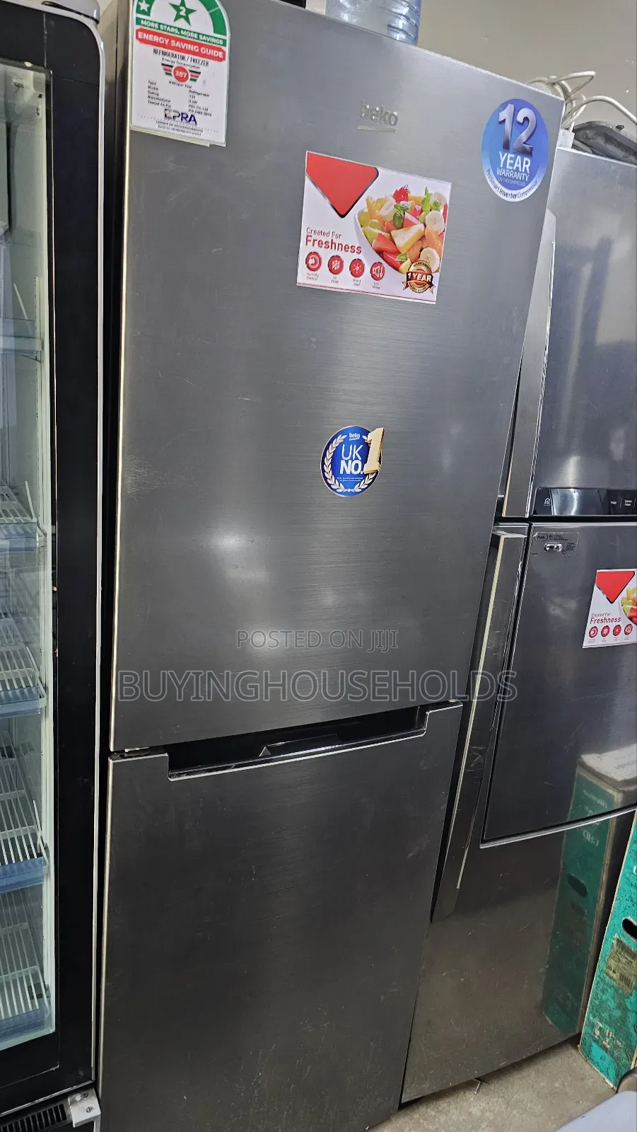 Beko 300l Bottom Freezer Fridge
