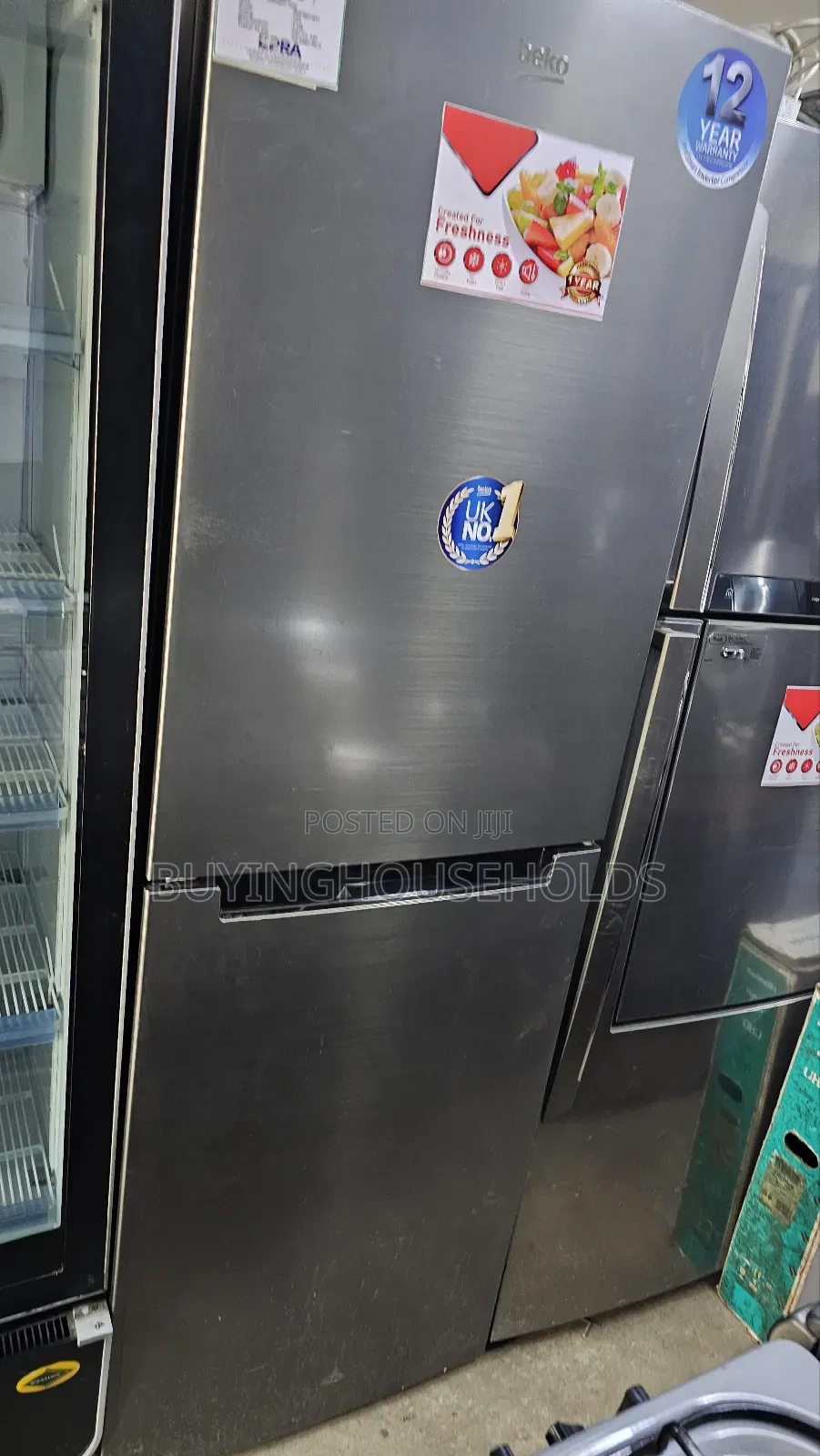 Beko 300l Bottom Freezer Fridge