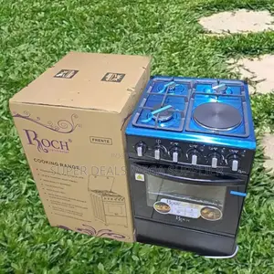 50x60cm Free Standing Cooker 3 Gas + 1 Electric Plate With Oven