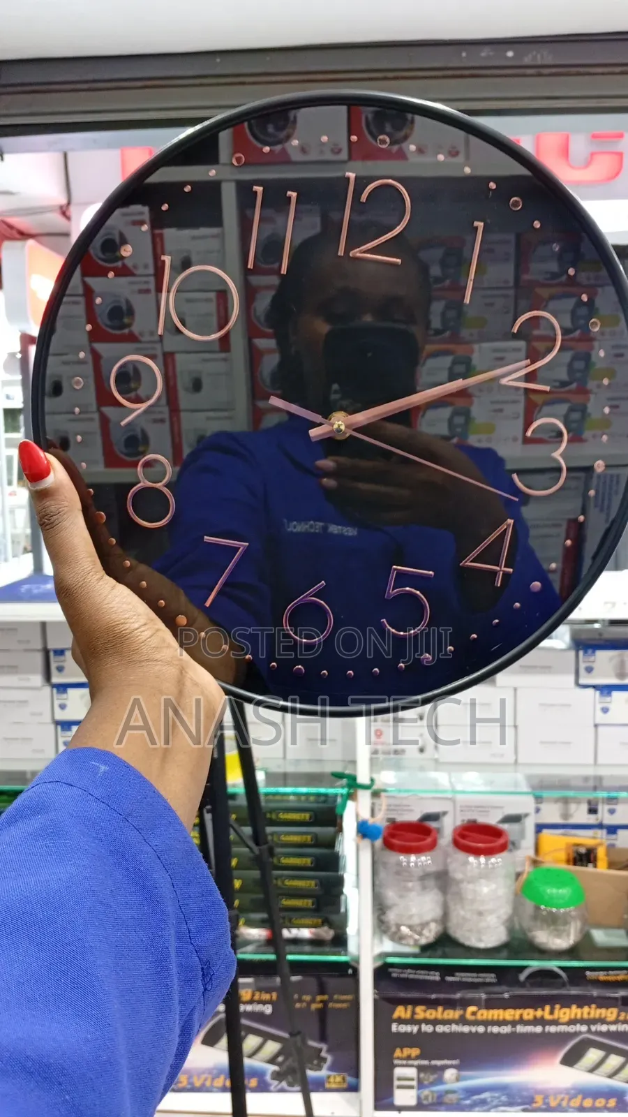 Wall Clock Spy Camera Security Surveillance