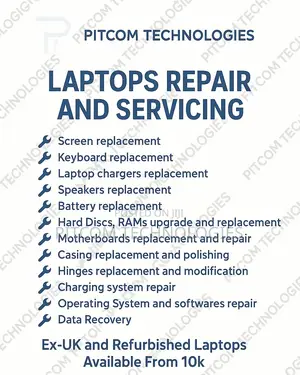 We Repair And Service Computers.