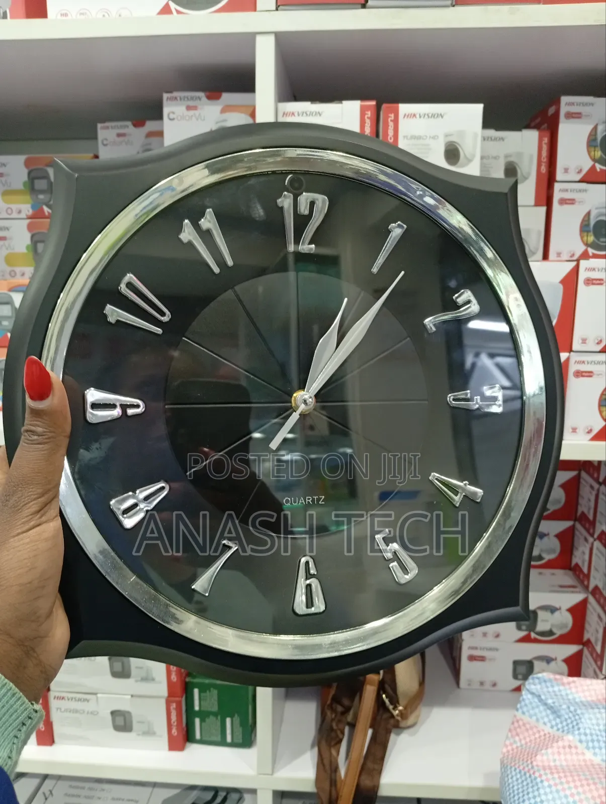 Compact Wall Clock Hidden Spy Camera