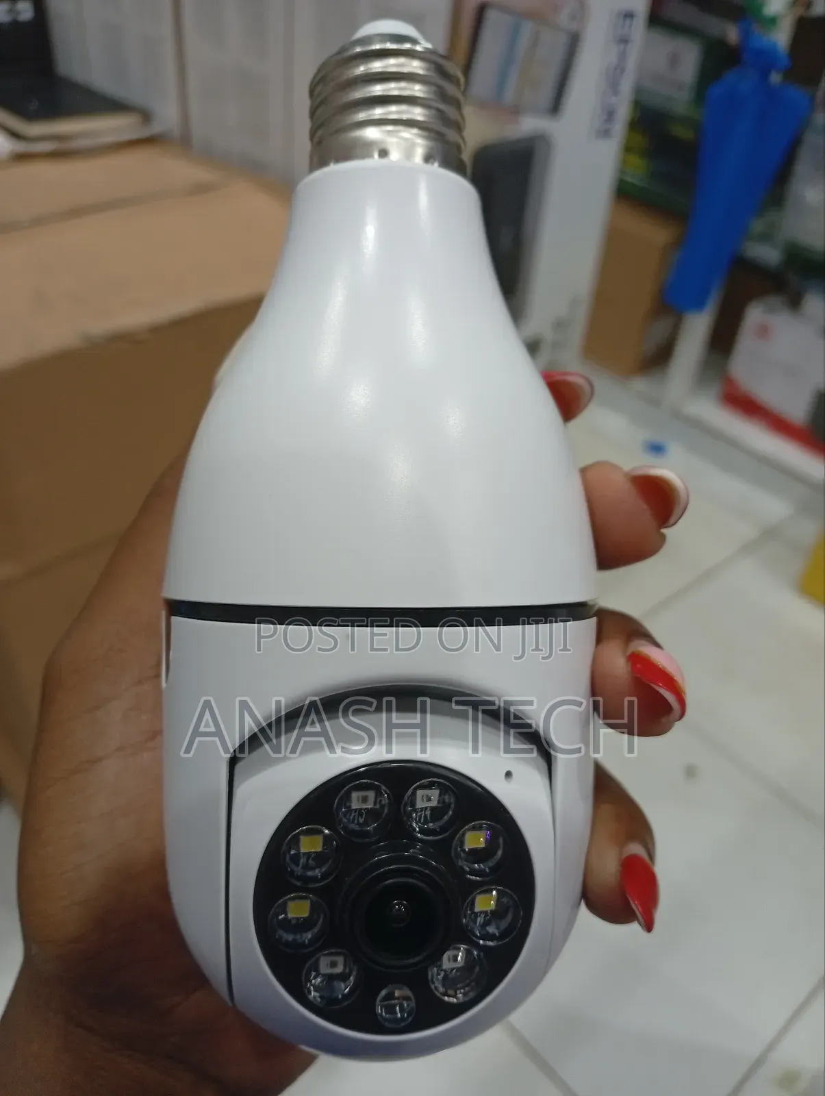 Wireless Wifi Ip Infrared Nanny Camera Bulb