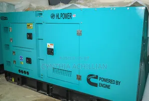 Hl Power 100 Kva Silent Diesel Generator (Cummins Powered Engine)