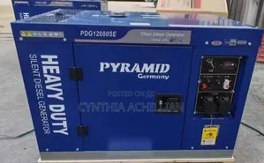 Pyramid Pdg12000se Heavy Duty Silent Diesel Generator – 12 Kva