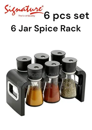 6 Pieces Jar Spice Rack
