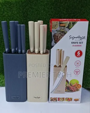 6 Pc Knife Set 
Brand Signature