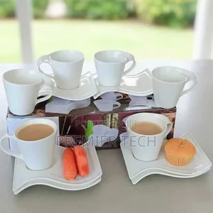 Wavy Set Cup and Saucer