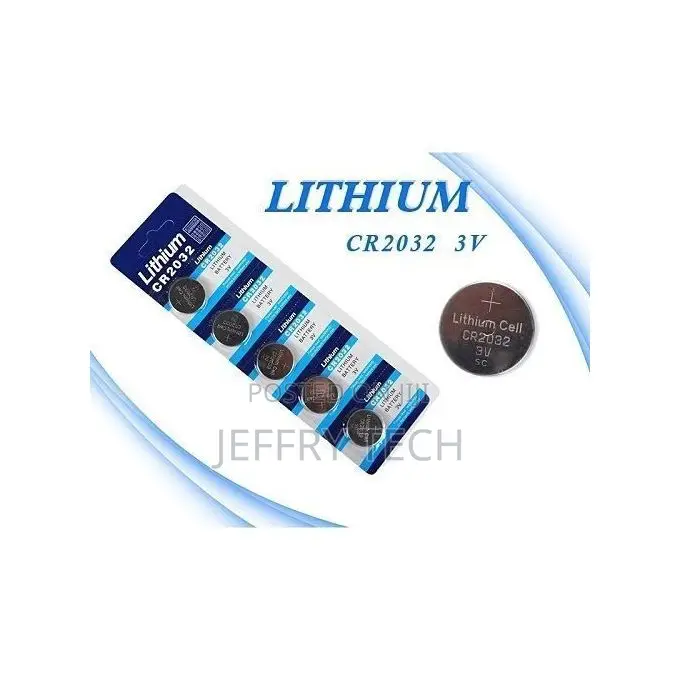 Cr2032 Lithium Battery - 3v - 5 PCS