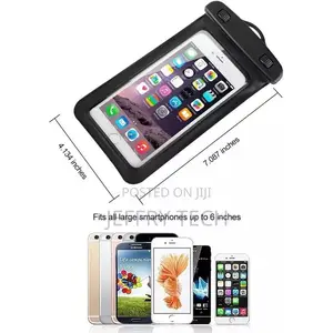 Waterproof Phone Pouch 2 Pack, 7 Inch Ipx8 Waterproof Phone Case For