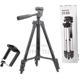Portable Tripod. Tripod for Mobile and Camera - Lightweight Aluminum -