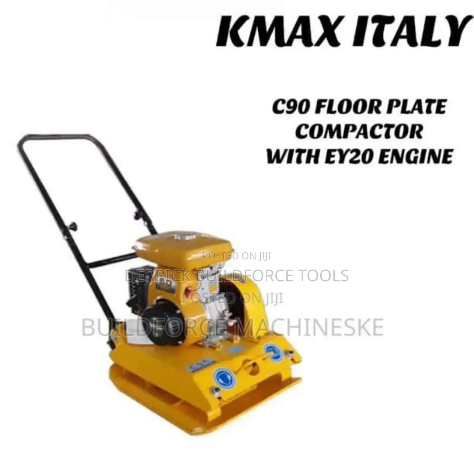 K-Max Italy Floor Plate Compactor With Engine