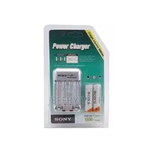 Sony Rechargeable Battery and Charger Aa/Aaa - Grey
