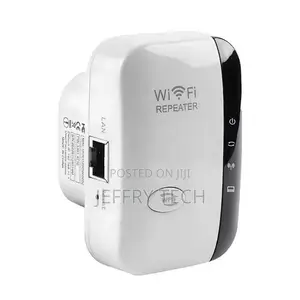 Indoor Wireless Wifi Repeater Wifi Extender 300mbps - White