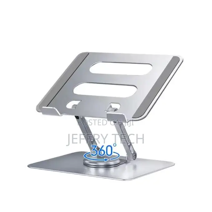 360 Rotate Foldable Notebook Stand Holder Aluminum Alloy Adjustable La