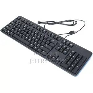 Dell Usb Wired Keyboard' - Black.