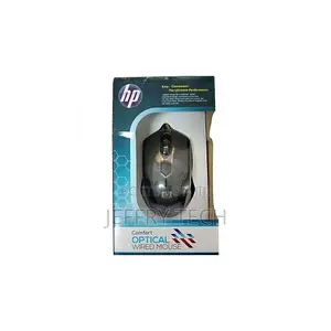 Hp Wired Optical Mouse - Black