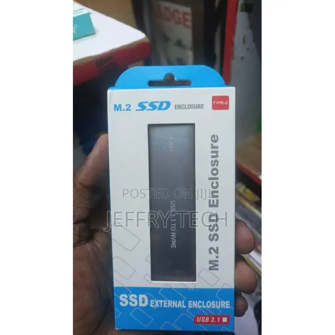 Usb3.1 to Pci-E Nvme SSD Enclosure Type-C 10gs M.2 SSD Disk External