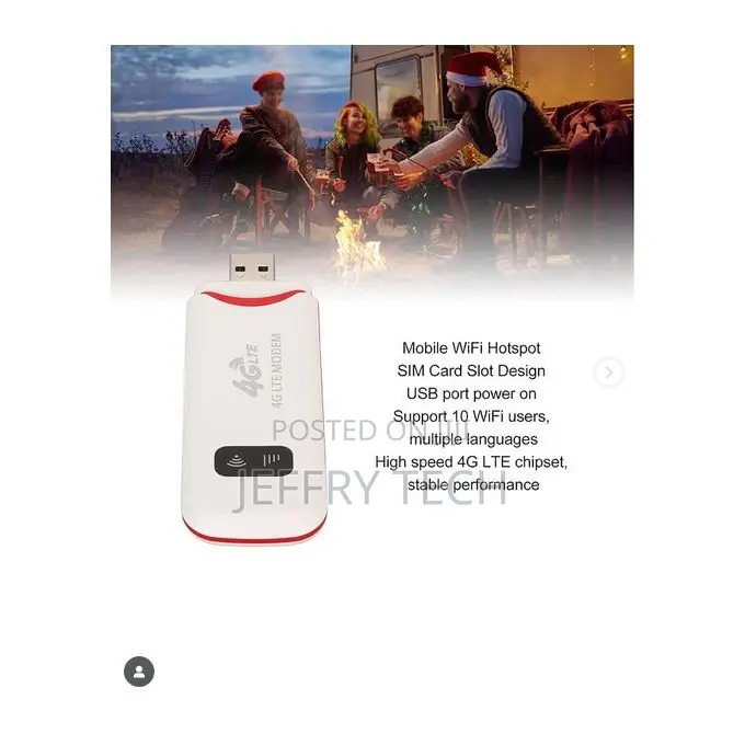 4g Lte Usb Modem With Wi-Fi Hotspot