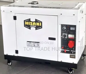 Hisaki Japan Silent Diesel 18kva Double Switch (Single & Three Phase)