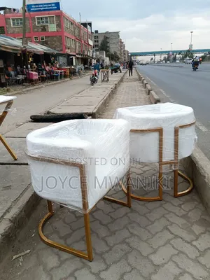 White Styling Seats or Manicure Seats